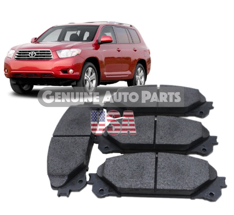 Genuine Toyota OEM HIGHLANDER FRONT Brake Pads 04465-48150 β Highlander 2008-2013