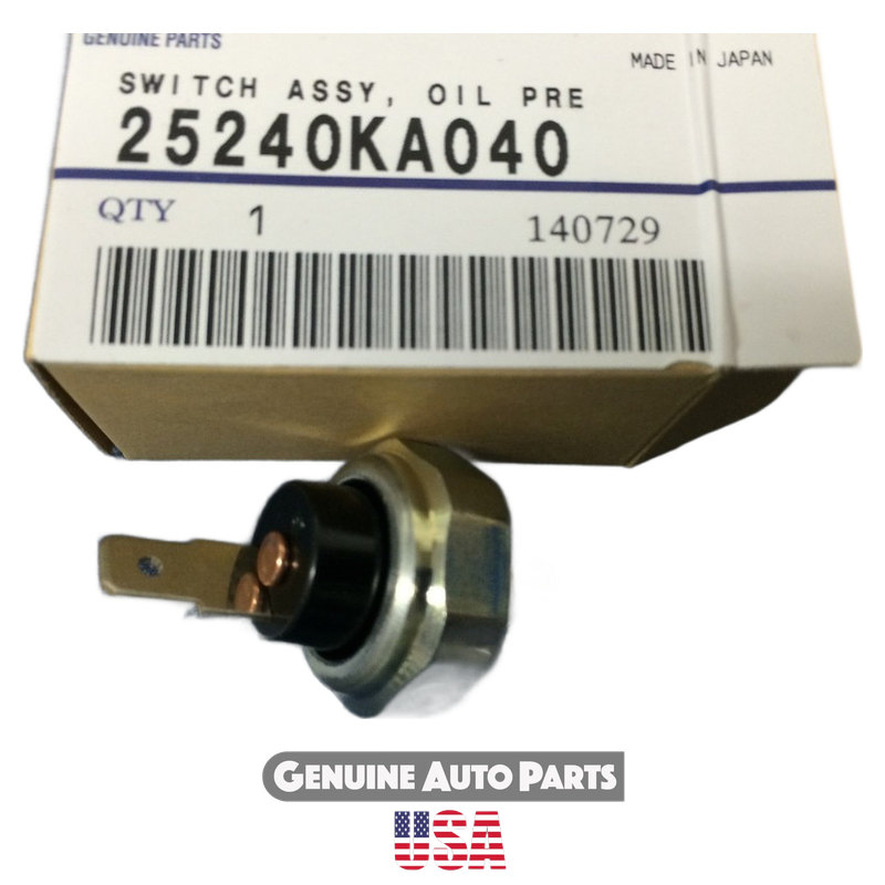 Genuine Subaru Oil Pressure Switch 25240KA041 - Legacy 1990-2014, Outback 1990-2014, Impreza 1993-2014 & more