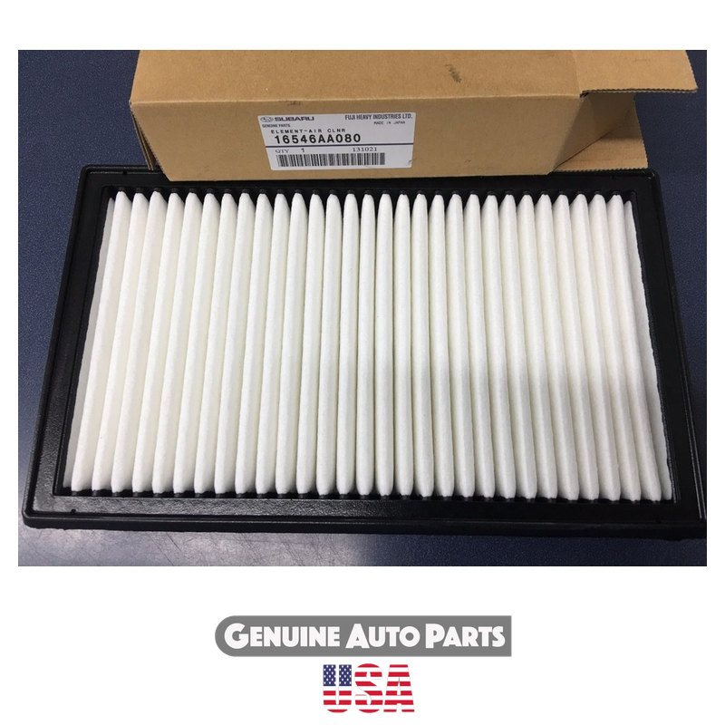 Genuine Subaru Engine Air Filter Element 16546AA080 - Forester 2007-2008, Legacy 2004, Outback 2004