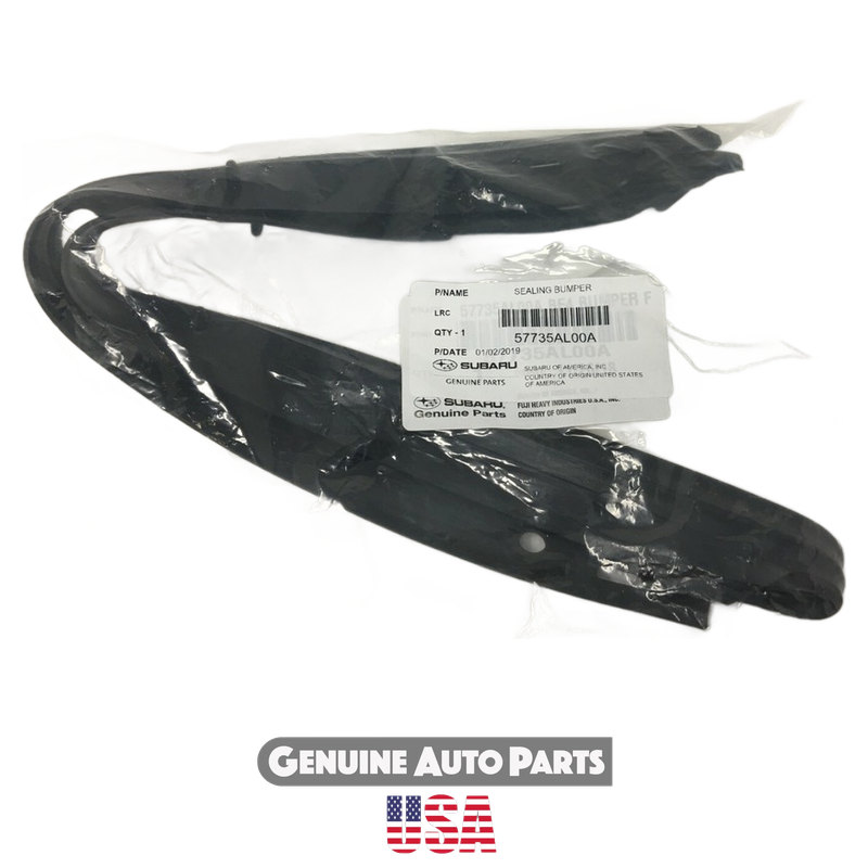 Genuine Subaru Front Bumper Upper Seal Molding 57735AL00A - Legacy 2015-2019, Outback 2015-2019