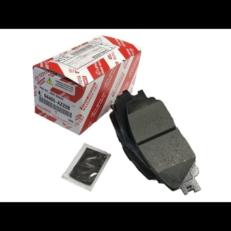 04465-AZ328 OEM TOYOTA FRONT BRAKE PADS GENUINE W/ SHIMS