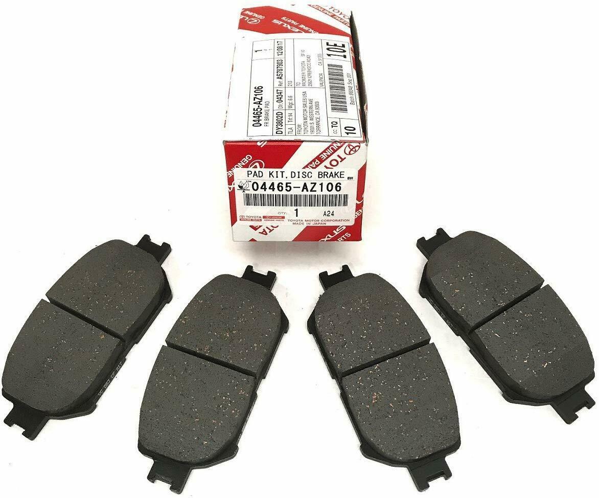02-04 CAMRY, 05-06 CAMRY LE Front Brake Pads Toyota Ceramic 04465-AZ206