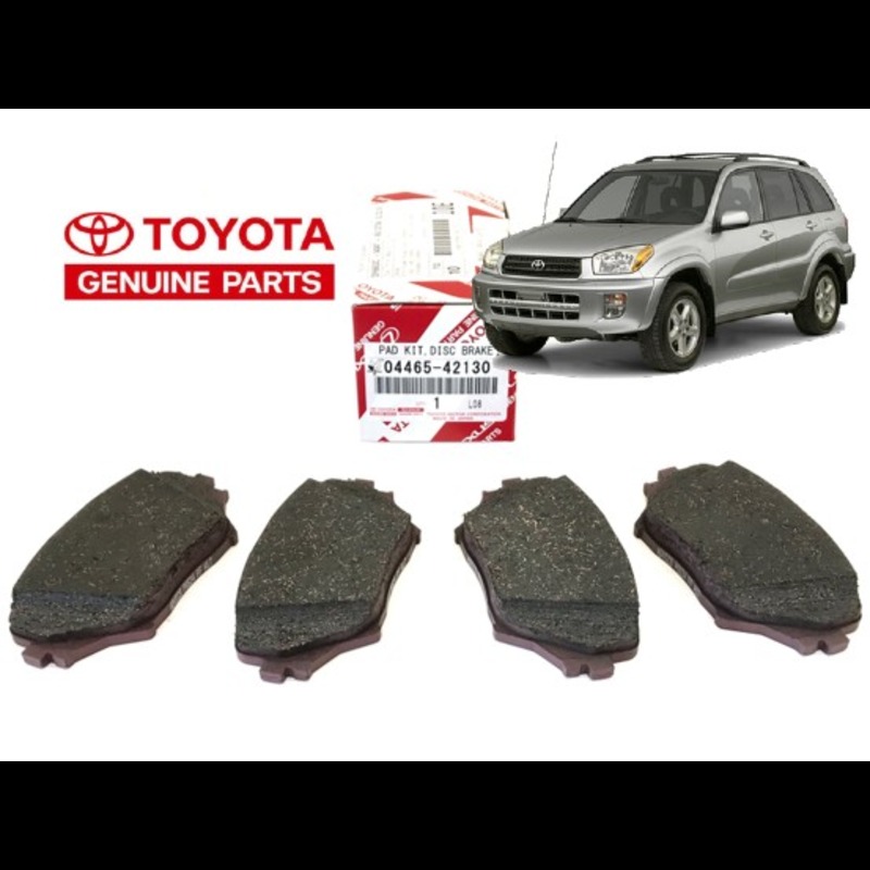 2001-2005  Toyota TAV4 OEM Genuine Front Ceramic Brake Pads 04465-42130