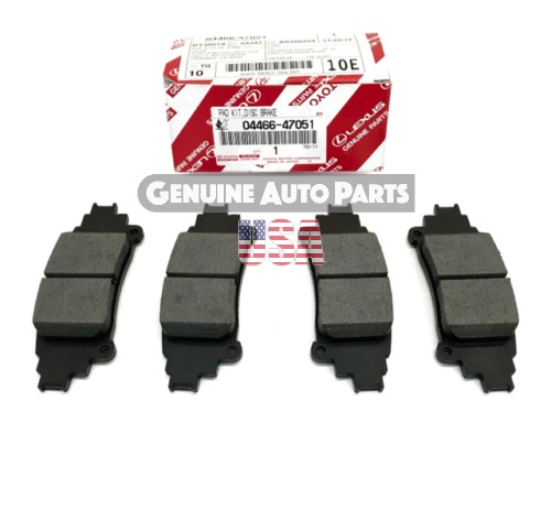 2012 - 2017 TOYOTA PRIUS V REAR Brake Pads Genuine 04466-47051