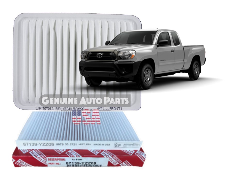 Toyota Tacoma 2.7L 4-Cylinder Engine Air Filter & Cabin Air Filter Set