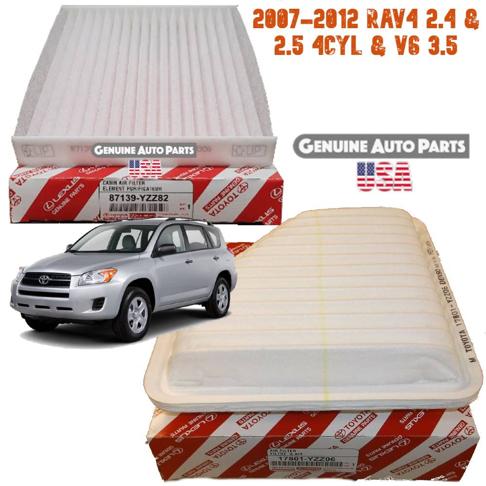 Toyota RAV4 Engine Air Filter & Cabin Air Filter Set - 2007-2011